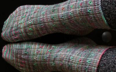 Corallinus Socks – Carolyn Lisle